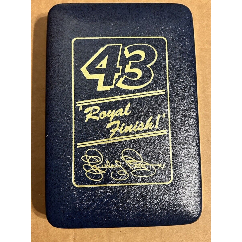 richard petty autograph card 1992 Richmond Racing Promotions Royal Finish